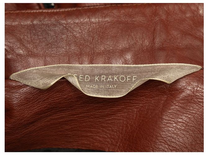 Lederjacken REED KRAKOFF T.US 8 Leder Braun - Ansicht 5