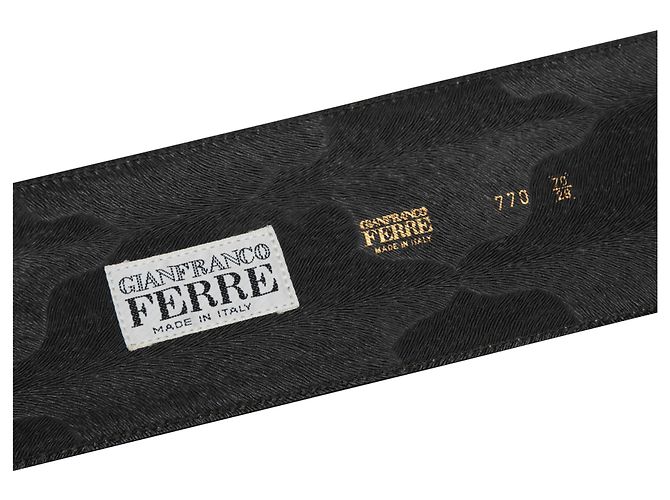Gianfranco Ferré GIANFRANCO FERRE Belts T.International S Leather - view 4