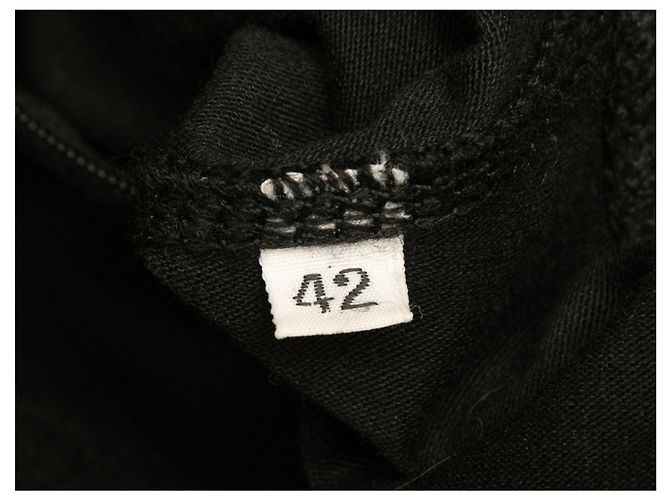 JEAN PAUL GAULTIER Strick T.IT 42 Wolle Schwarz - Ansicht 5