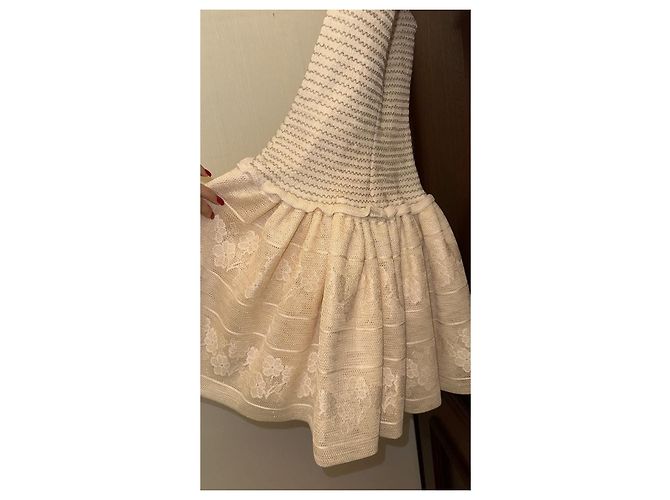 Maje Kleid aus Spitze Creme - Ansicht 11