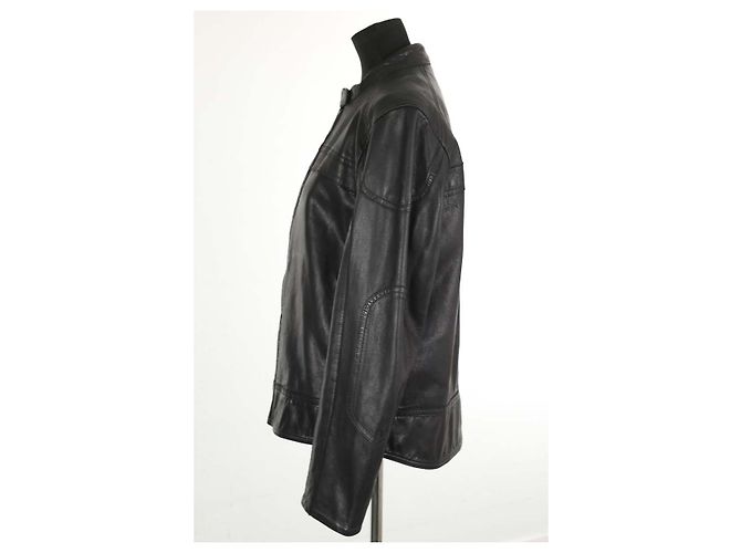 Vagabond Giacca di pelle nera Nero - vista 3