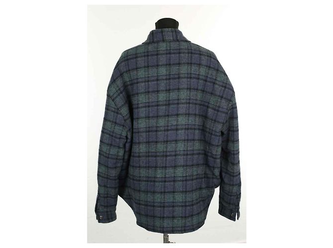 Autre Marque Giacca di cotone blu - vista 3