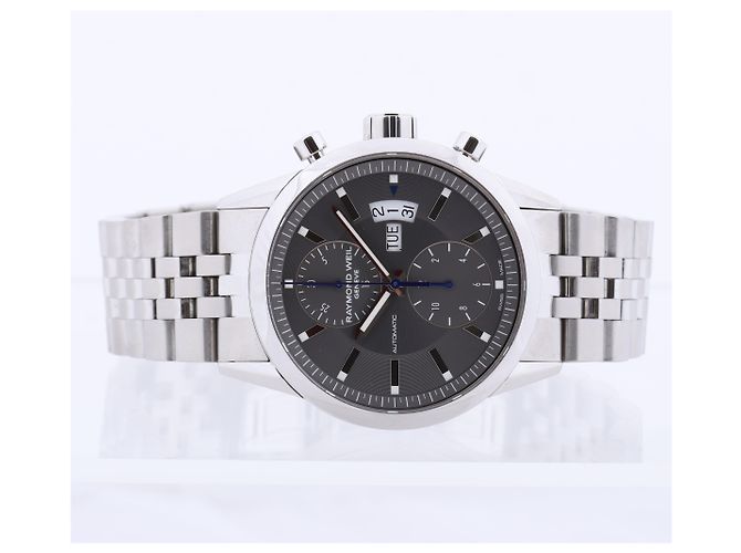 Raymond Weil Freelancer 7735-ST-60001 Grau/Stahl 42 mm Uhr - Ansicht 14