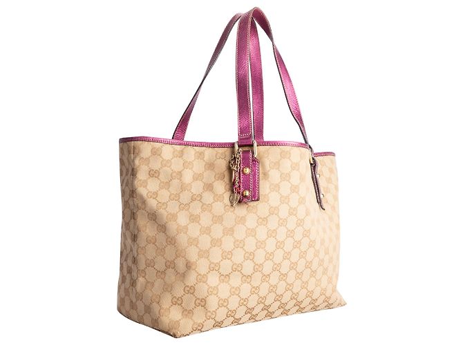 Borse GUCCI T. Tessuto Marrone - vista 2