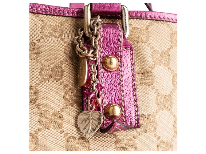 Borse GUCCI T. Tessuto Marrone - vista 3
