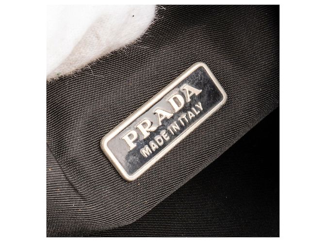 PRADA Handtaschen T. Stoff Schwarz - Ansicht 8