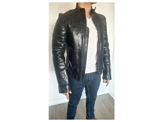 Ventcouvert Motorradjacke Windschutz Schwarz - Ansicht 2