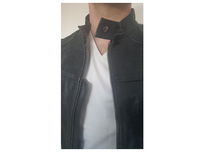Ventcouvert Motorradjacke Windschutz Schwarz - Ansicht 4