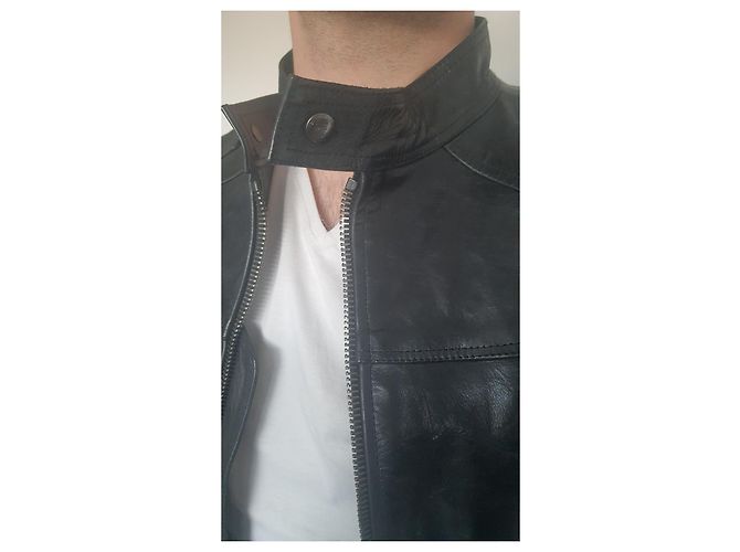 Ventcouvert Motorradjacke Windschutz Schwarz - Ansicht 5