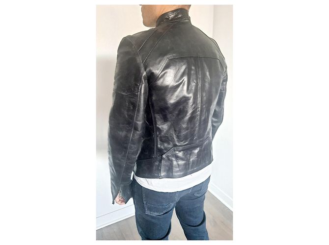 Ventcouvert Motorradjacke Windschutz Schwarz - Ansicht 8