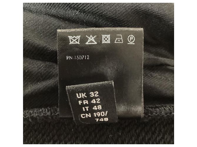 Schwarze Baumwoll-Sweatpants mit gesticktem Amiri-Logo - Ansicht 5