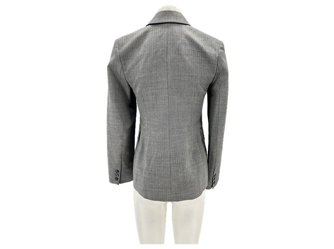 ISABEL MARANT Jacken T.FR 34 Wolle Grau - Ansicht 2