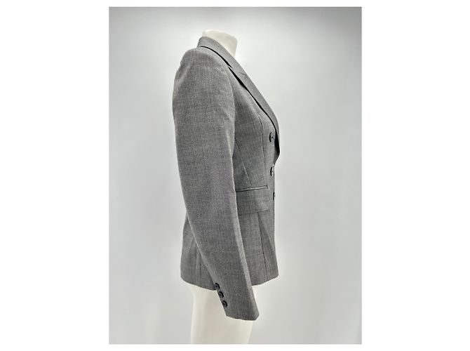 ISABEL MARANT Jacken T.FR 34 Wolle Grau - Ansicht 3