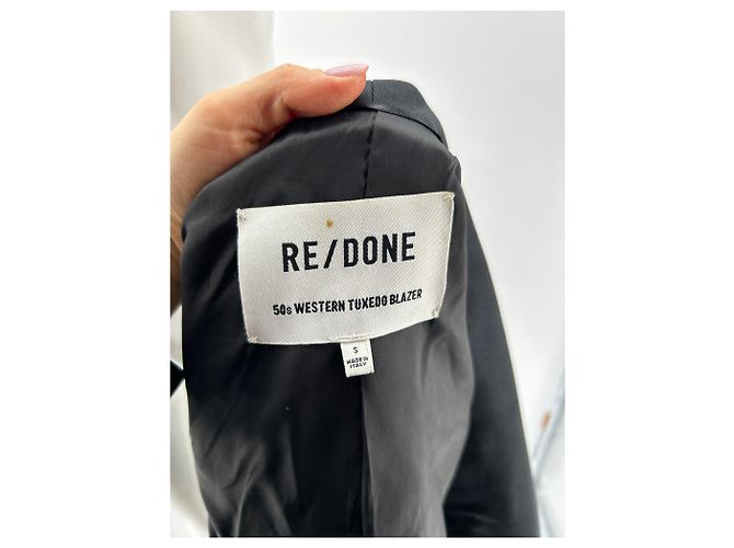 RE/DONE Jacken T.International S Polyester Schwarz - Ansicht 5
