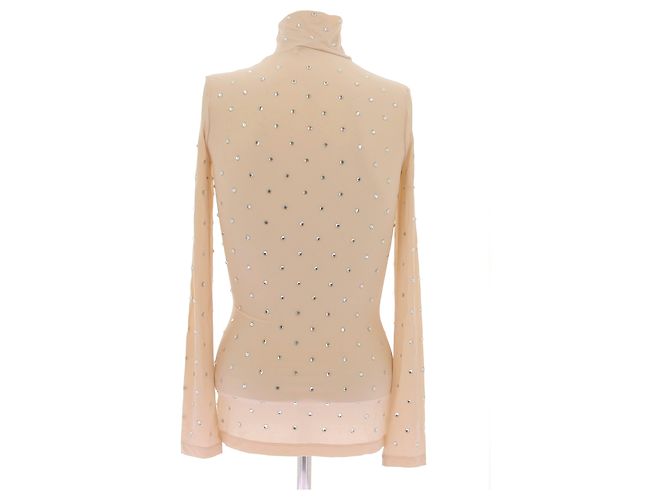 PACO RABANNE Tops T.FR 34 Sintético Beige - vista 2
