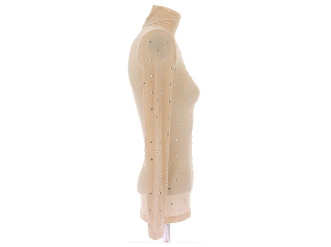PACO RABANNE Tops T.FR 34 Sintético Beige - vista 3