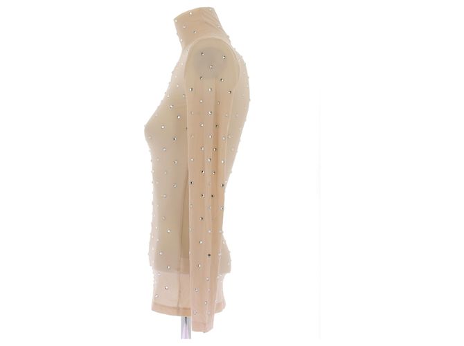 PACO RABANNE Tops T.FR 34 Sintético Beige - vista 4