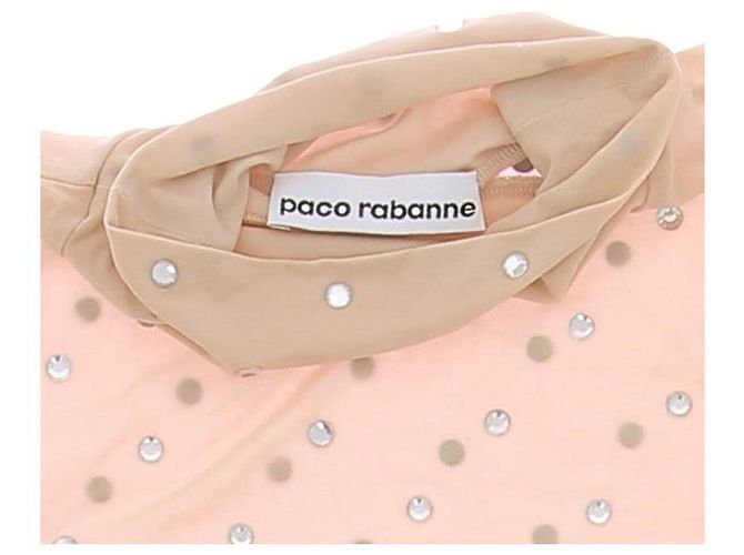 PACO RABANNE Tops T.FR 34 Sintético Beige - vista 5