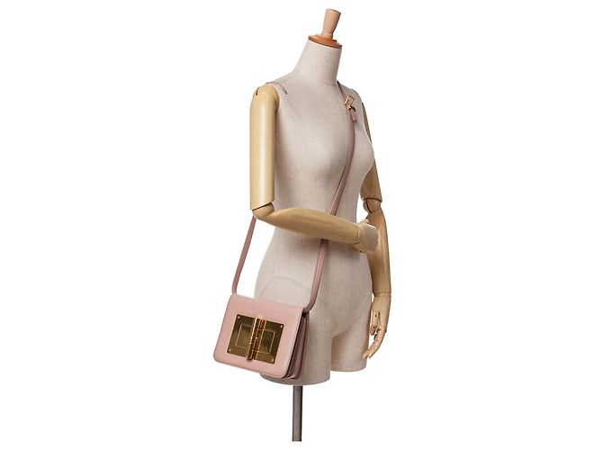 Tom Ford Rosa Medio Pelle Natalia Borsa a Spalla - vista 9