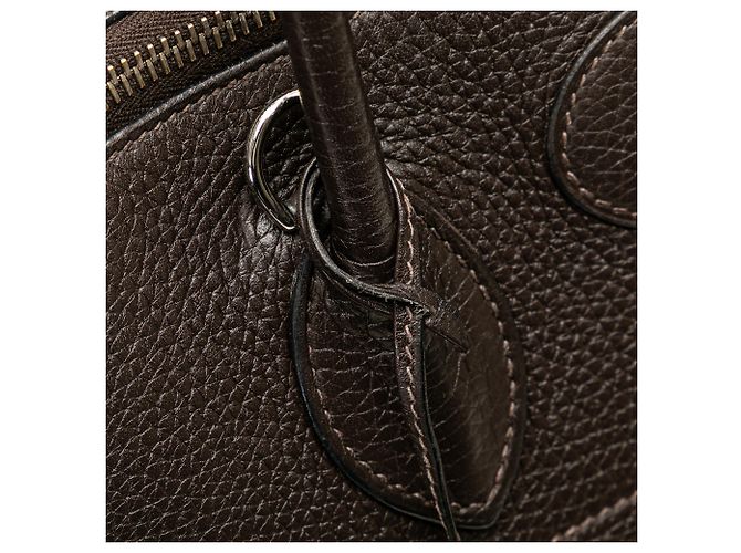 Hermès Marrone Clemence Bolide 35 Marrone scuro - vista 11