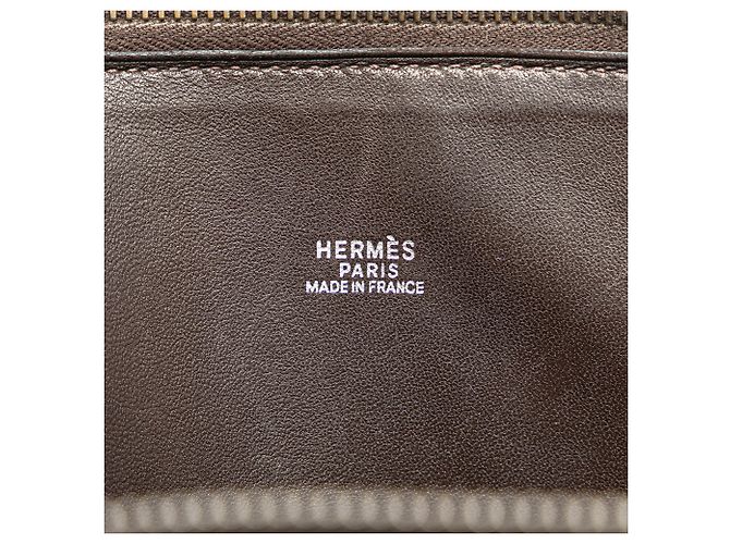 Hermès Marrone Clemence Bolide 35 Marrone scuro - vista 5