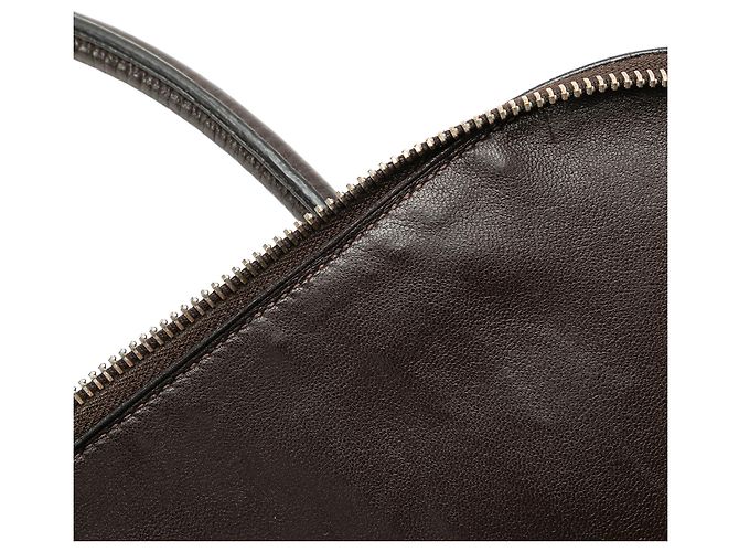 Hermès Marrone Clemence Bolide 35 Marrone scuro - vista 7