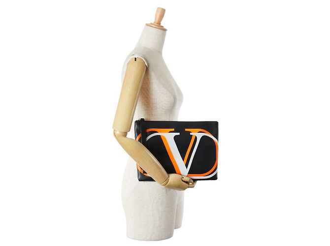 Sac à main Valentino V Noir Multicolore - vue 6