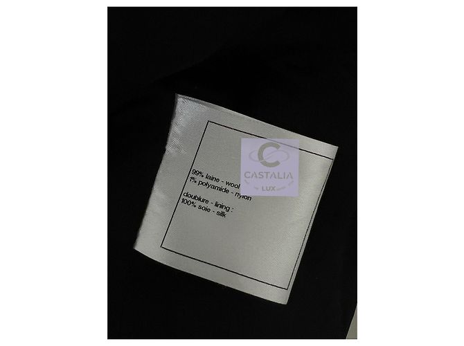 Chanel Giacca in tweed nera stile Lady Gaga a 9K$ Nero - vista 16