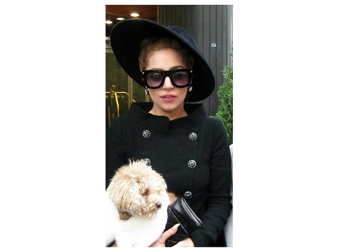 Chanel Giacca in tweed nera stile Lady Gaga a 9K$ Nero - vista 2