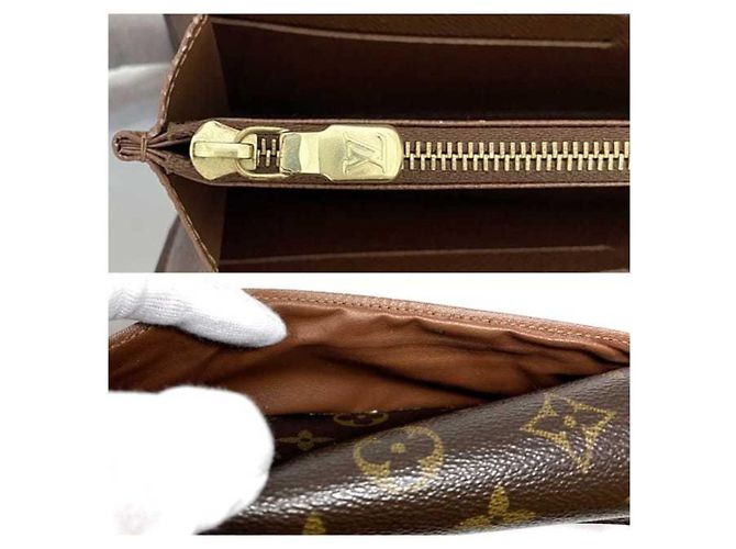 Louis Vuitton Monogram Bi-Fold Langbörse Braun Monogramm - Ansicht 11