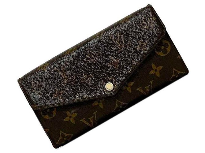 Louis Vuitton Monogram Bi-Fold Langbörse Braun Monogramm - Ansicht 2