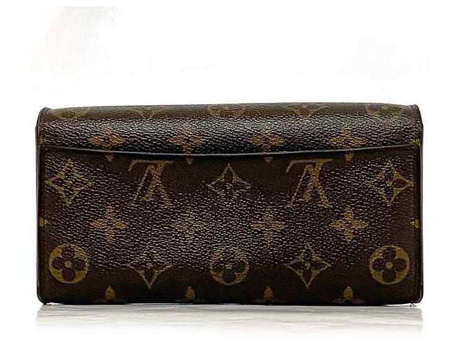 Louis Vuitton Monogram Bi-Fold Langbörse Braun Monogramm - Ansicht 4