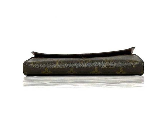 Louis Vuitton Monogram Bi-Fold Langbörse Braun Monogramm - Ansicht 5