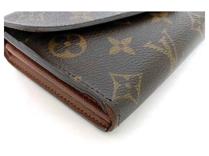 Louis Vuitton Monogram Bi-Fold Langbörse Braun Monogramm - Ansicht 6