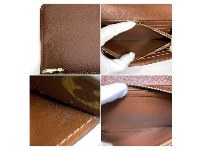 Louis Vuitton Monogram Bi-Fold Langbörse Braun Monogramm - Ansicht 9