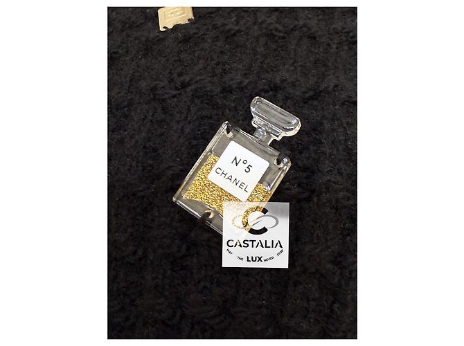 Chanel Neuer Glücksbringer Pullover Margot Robbie Größe 38 FR Schwarz - Ansicht 8