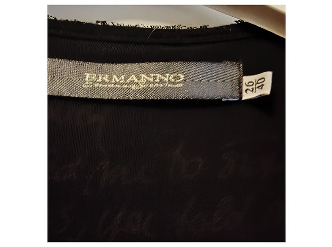 Schwarzes Kleid Ermanno Scervino - Ansicht 4