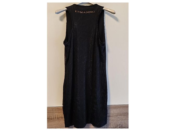 Schwarzes Kleid Ermanno Scervino - Ansicht 7