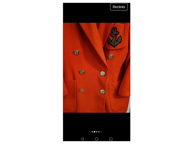Blazer rojo Escada Margareta Ley Roja - vista 2