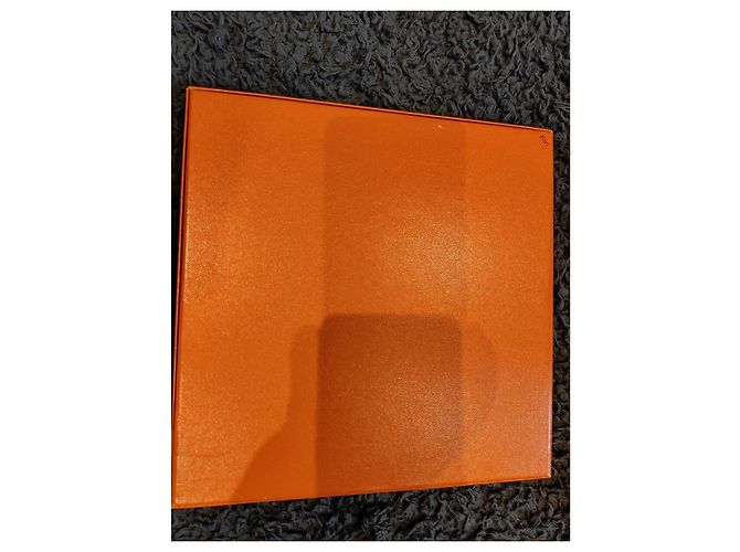 Hermès Foulard in seta Hermes Vintage Cannes Et Pommeaux - Cane Marrone Nero - vista 9