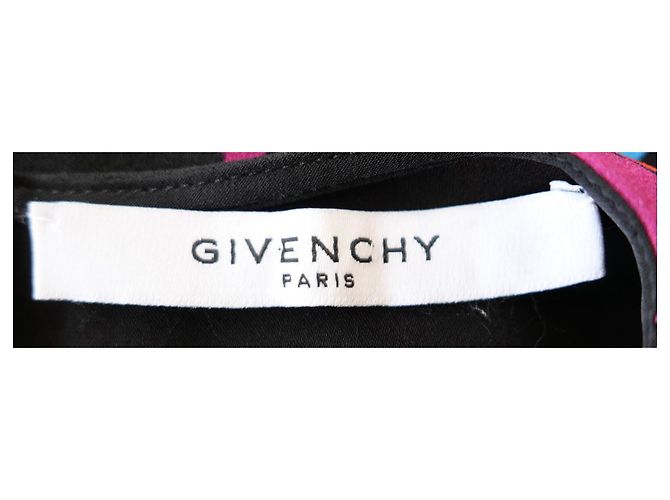 Stylisierte Blumenrobe Givenchy Resort 2019 Mehrfarben - Ansicht 6
