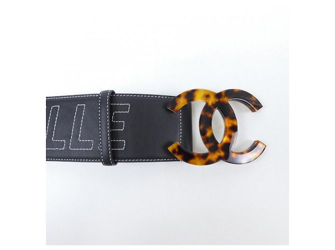 Cintura nera standard Chanel Nero - vista 2
