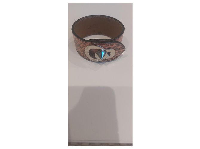 Fendi Armband Rosa aus Exotischem Schlangleder Pink - Ansicht 2