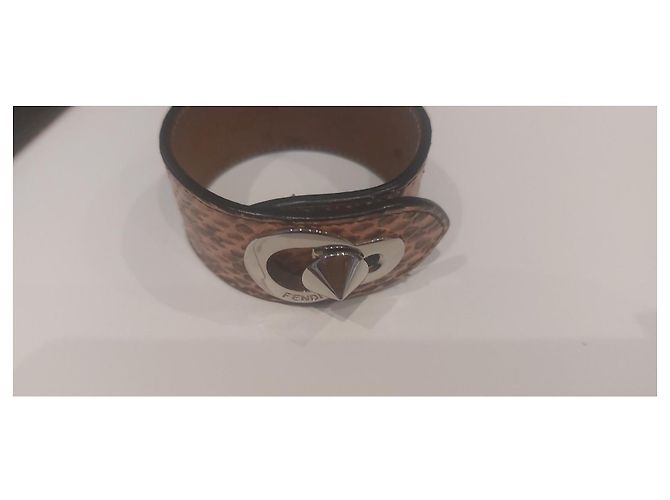 Fendi Armband Rosa aus Exotischem Schlangleder Pink - Ansicht 3