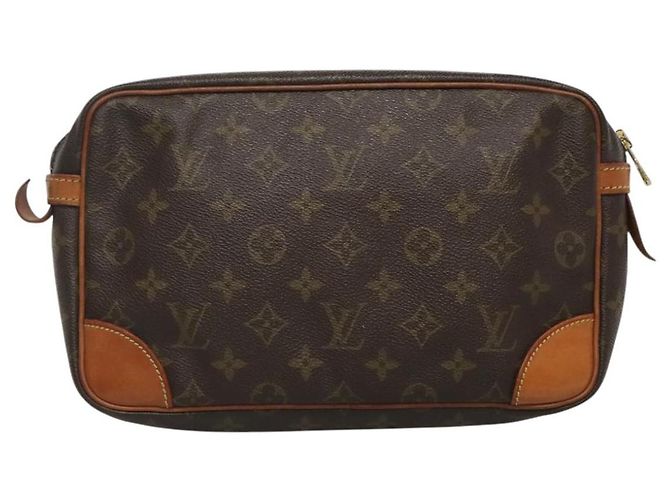 LOUIS VUITTON Monogram Compiegne 28 Clutch Bag M51845 LV Auth BD140 - view 2