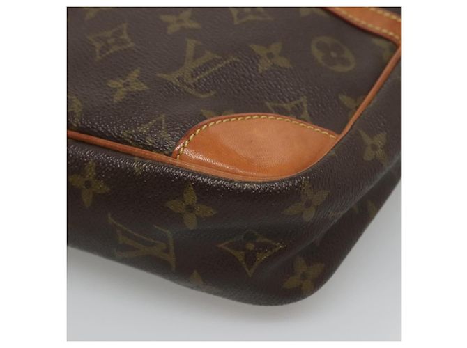 LOUIS VUITTON Monogram Compiegne 28 Clutch Bag M51845 LV Auth BD140 - view 7