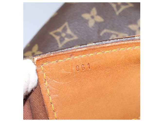 LOUIS VUITTON Borsa Steamer Monogram Borsa Boston M41126 LV Auth 113400 Monogramma - vista 12