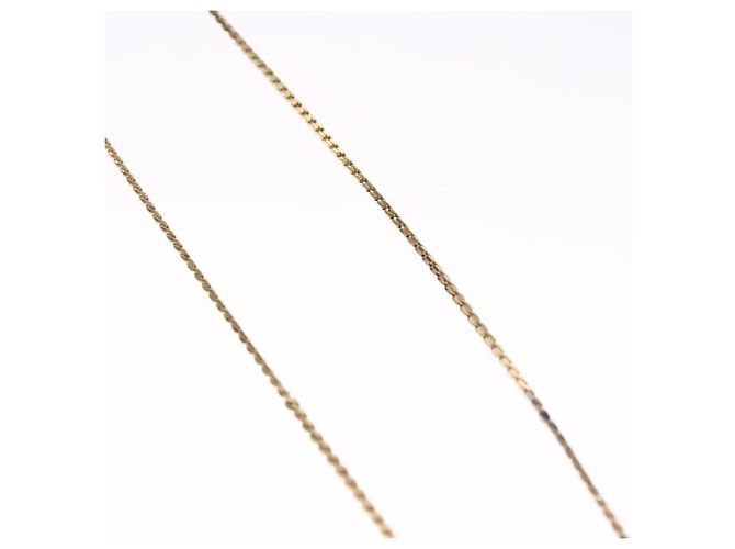 Collana Christian Dior metallo oro Auth 114153 D'oro - vista 5