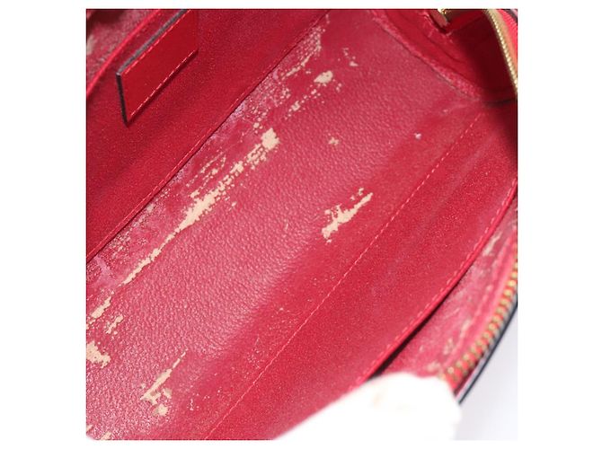 LOUIS VUITTON Epi Dauphine MM Pouch Rot M48457 LV Auth th5640 - Ansicht 10
