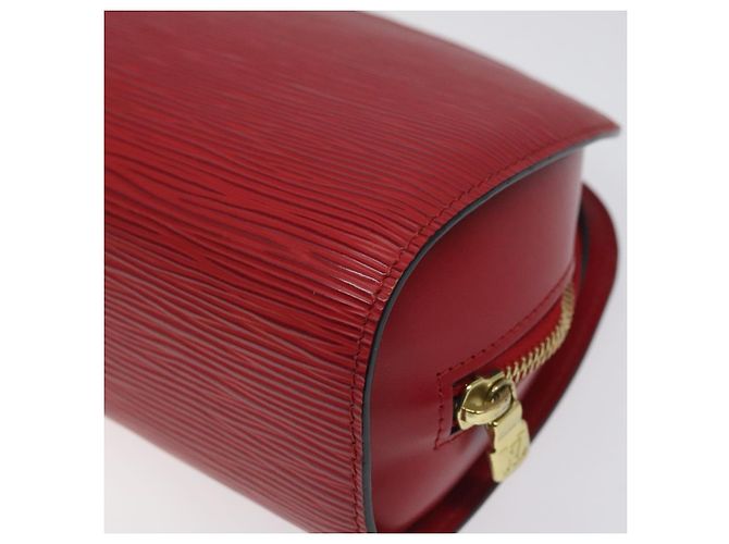 LOUIS VUITTON Epi Dauphine MM Pouch Rot M48457 LV Auth th5640 - Ansicht 15